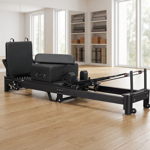Máquina Reformer de <span class=keywords><strong>Pilates</strong></span> Plegable de Aleación de Aluminio para Fitness Profesional y Equilibrio Corporal, <span class=keywords><strong>Precio</strong></span> para Estudio de Yoga - Product Image 3