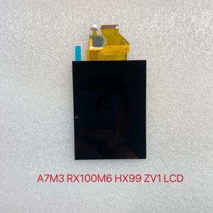 ใหม่จอแสดงผล LCD ดั้งเดิมสำหรับโซนี่ ILCE-7M3 A7M3 A7III RX100M6 <span class=keywords><strong>Z</strong></span>-<span class=keywords><strong>V1</strong></span> กล้องดิจิตอลอะไหล่ซ่อมพร้อมแสงไฟและระบบสัมผัส - Product Image 2