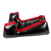 Chaise gonflable portable de contrainte sexuelle à jambes séparées pour lit et activités intimes, vente en gros d'usine