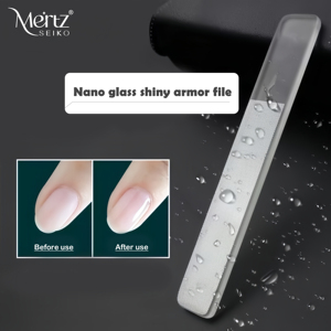 Dụng cụ làm móng, dũa móng kính một mặt chất lượng cao, dùng cho salon và gia đình, có thể in logo theo yêu cầu - Product Image 4