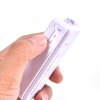 Chargeur de smartphone portable USB à piles AA, rechargeable, recyclable, LED, PVC, voyage, urgence, interface d'entrée CC universelle, 3-5W