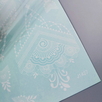 Cinq et dix GMPC/Sedex/ISO/EUDR blanc dentelle tatouage autocollant mariage mariée main visage bras étanche temporaire henné tatouage autocollant