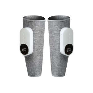 Masseur de jambes sans fil électrique chauffant à compression d'air pour mollets et pieds, pour la circulation et le soulagement de la douleur - Product Image 5