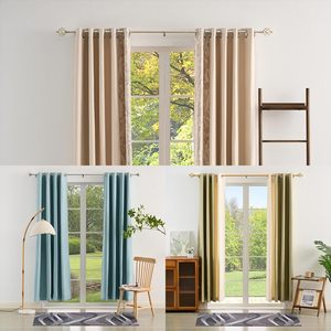 3/4 inch zware, verstelbare enkelvoudige gordijnroede met gedraaide kooivormige eindstukken, 30-84 inch, voor ramen, deuren, binnen- en buitengebruik - Product Image 5