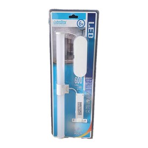 Lampada a specchio a LED tubolari da bagno faretti 6W luce 360 gradi bianco freddo 6500K 600lm lunghezza IP44 40cm- - Product Image 1