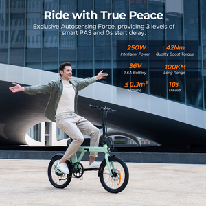 Stock de almacén UE/RU/EE. UU. <span class=keywords><strong>Engwe</strong></span> P20 36V batería recargable de ion de litio bicicleta eléctrica plegable de alta velocidad 25 km/h bicicleta eléctrica plegable - Product Image 3