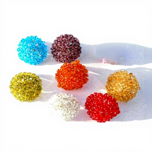 Nouvelle mode TAGB Bague en verre fantaisie taille princesse unisexe toutes tailles personnalisable DIY à bas prix prête à être expédiée pour mariage et fiançailles - Product Image 1