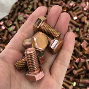 Infrastruktur Transportasi Kereta Api Baut Rel Kereta Api Baut Hexagonal Berat Baut Teknik Struktural - Product Image 1