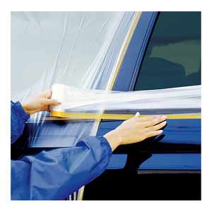 <span class=keywords><strong>Film</strong></span> de masquage pré-collé 110cm X 33m rouleau de peinture en plastique pour masque à main - Product Image 4