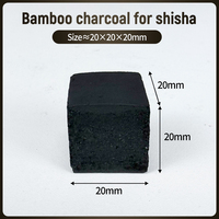 Charbon spécial pour chicha, arabe, personnalisable, haute densité, faible teneur en cendres (<5%), charbon carré pour chicha