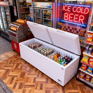 <span class=keywords><strong>Congélateur</strong></span> <span class=keywords><strong>horizontal</strong></span> commercial de grande capacité pour la conservation des aliments, pour supermarché - Product Image 6