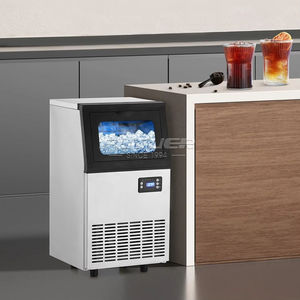 Máquina de Hielo Automática Comercial de Acero Inoxidable para Mostrador, 30KG/24H, Autolimpiante, con Fuente de Alimentación para Bar en Casa - Product Image 3