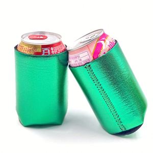 Enfriador de Bebidas Metálico de Neopreno, Funda Aislante Plegable para Cerveza y Refrescos - Product Image 2