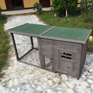 SHUNDA SDC024 küçük tavuk tavuk Roost kafes 40 planı köknar ahşap cep tavuk Coop düğmesi katı ahşap tavuk ahşap kafes isıtıcı - Product Image 3