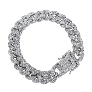 สร้อยคอทองคำทรงวงรีสไตล์ฮิปฮอปสำหรับผู้ชาย เครื่องประดับผู้ชาย สร้อยคิวบาฮิปฮอป เครื่องประดับผู้ชายสุดเทรนด์ ขายส่ง Tanjing - Product Image 5