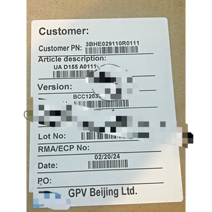 3BHE029110R0111 AC 800PEC IO D155 A0111 MVAC Drives IO Module PLC - Product Image 1