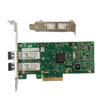Fibre Gigabit double NIC Intel I350-F2 1Gb PCI Express 2.1 X4 serveur interne modèle de carte Ethernet