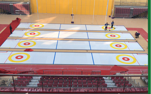 Piste di Pattinaggio su Ghiaccio Artificiale in UHMWPE <span class=keywords><strong>per</strong></span> Curling su Ghiaccio Mobile <span class=keywords><strong>per</strong></span> Interni ed Esterni - Product Image 4