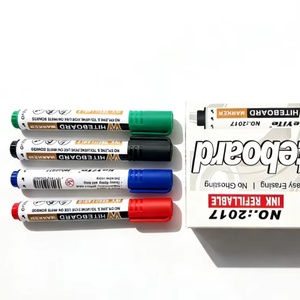 Marcadores de Pizarra Blanca Recargables Multicolor Personalizados a Precio de Fábrica, Marcadores de Borrado en Seco, Juego de Papelería con Tinta de Gran Capacidad - Product Image 1