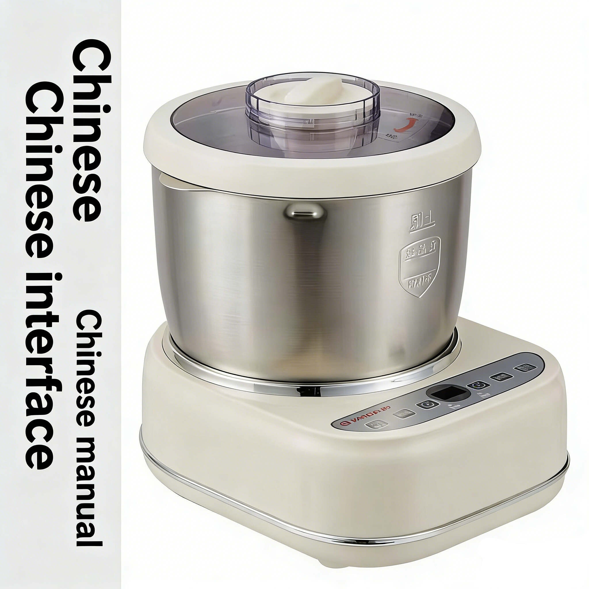 Small Electric Commercial Dough Roller Divider Mixer 7L Large Capacity Smart Kneading Machine for Home Food Processor Blender
