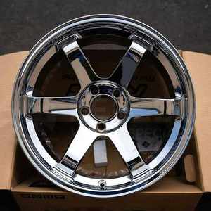 LZT-1254 Chrom Geschmiedete Felgen 17 18 19-Zoll 5x114.3 Felgen für RAYS TE37 S-plus für 350Z 370Z WRX STI BRZ RZ34 GT-R R35 Evo <span class=keywords><strong>X</strong></span> - Product Image 2