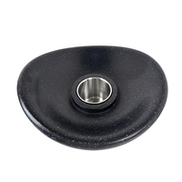 Brasero moderne miniature pour intérieur et extérieur, chauffe-ambiance au bioéthanol, foyer portable sans fumée, écologique, revêtement poudré pour patio