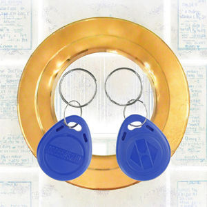 Porte-clés RFID Mifa Zero 125 kHz, livraison rapide, plastique, NFC 1K réinscriptible, étanche, contrôle d'accès, hôtels, GSC Getsmart Key - Product Image 2