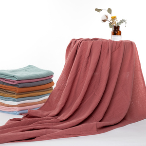 Manta de muselina 100% algodón para bebé, manta transpirable ultraligera - Product Image 5