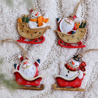 Boules de Noël de haute qualité, écologiques, durables, en résine, décorations personnalisées pour la maison, pendentifs suspendus pour les fêtes, petits cadeaux