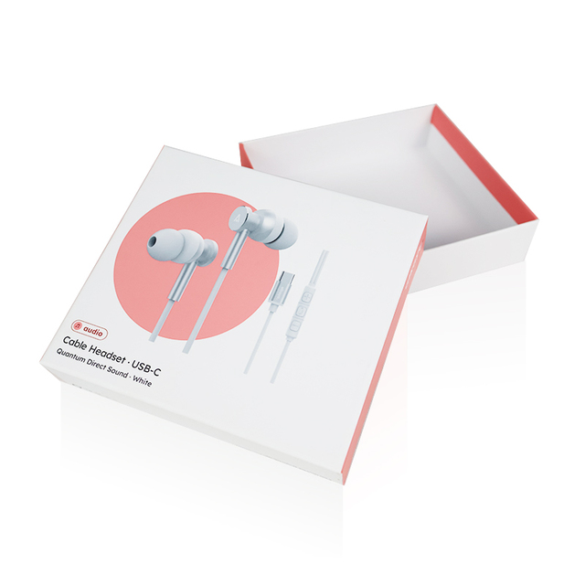 Factory Price Custom Logo Luxury Empty Airphone Packaging Lid and Base Headphone Box for Electronic Product Packaging