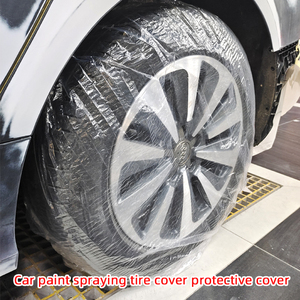 Copertura Protettiva Trasparente in Plastica per <span class=keywords><strong>Pneumatici</strong></span> Auto Usa e Getta, Adatta per <span class=keywords><strong>Pneumatici</strong></span> da 17/18/19/20 Pollici - Product Image 3