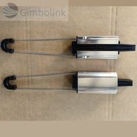 Pince de fixation pour câble à fibre optique en alliage d'aluminium de haute qualité, pour ligne aérienne extérieure ADSS, borne d'ancrage de poteau, certifiée CE
