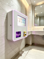 Distributeur automatique mural de serviettes hygiéniques et tampons à écran tactile, mini distributeur automatique de produits féminins, certifié CE, directement de l'usine