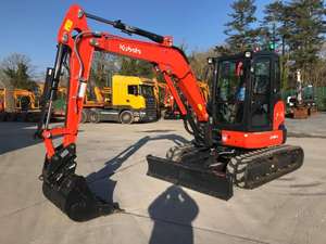 Mini-excavatrice Kubota d'occasion, modèle U48-4, excavatrice sur chenilles, à vendre - Product Image 5