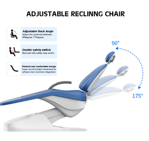 Equipo Dental LED de Alta Calidad para Consultorio, Silla de Operador, Juego Completo de Repuestos, Lámpara, China - Product Image 3