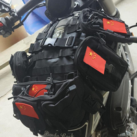 Sac de réservoir universel pour moto, pratique et multifonctionnel, avec système Molle, pour équipement de moto