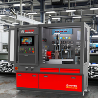Máquina de Prueba de Inyectores Common Rail BOTEN CR1016, Banco de Pruebas de Bomba de Inyección de Combustible Diésel Multifuncional Multicanal