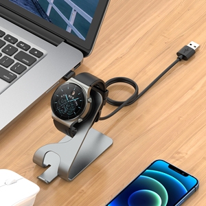 <span class=keywords><strong>Cargador</strong></span> <span class=keywords><strong>para</strong></span> <span class=keywords><strong>Reloj</strong></span> Inteligente Forwelleny, Base de Carga Magnética de Aleación de Aluminio <span class=keywords><strong>para</strong></span> <span class=keywords><strong>Huawei</strong></span> <span class=keywords><strong>Watch</strong></span> 5/GT6/<span class=keywords><strong>GT</strong></span> Runner <span class=keywords><strong>2</strong></span> - Product Image 5