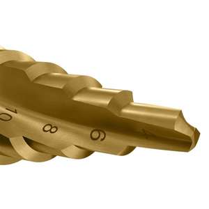 Krino-0124402บิตเจาะแบบสเต็ปเกลียว hss + Tin-EAN บิตเจาะ8014249143741อื่นๆ - Product Image 5