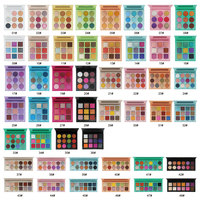 OCHAIN Marque privée Palette cosmétique végétalienne de maquillage longue durée imperméable à l'eau Palettes de fard à paupières de haute qualité
