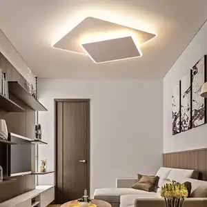 Wholesale home decorative acrylic dimmable ultra thin square led ceiling light