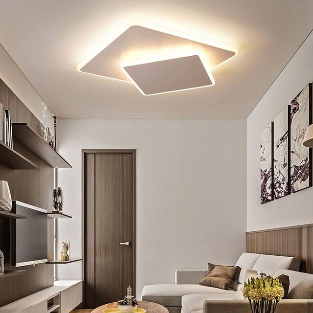 Wholesale Home Decorative Acrylic Dimmable ultra Thin square Led Ceiling Light