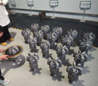 Forets PDC 8 pouces 203,2 mm forgés pour les applications de forage de puits d'eau et minières
