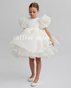 Vestido Formal <span class=keywords><strong>de</strong></span> Playa para <span class=keywords><strong>Niñas</strong></span>, Vestido <span class=keywords><strong>de</strong></span> Princesa para Cumpleaños, Traje <span class=keywords><strong>de</strong></span> Dama <span class=keywords><strong>de</strong></span> Honor para Boda, Atuendo <span class=keywords><strong>de</strong></span> Alta Gama para Anfitriona, Vestido para Actuación <span class=keywords><strong>de</strong></span> Piano - Product Image 4