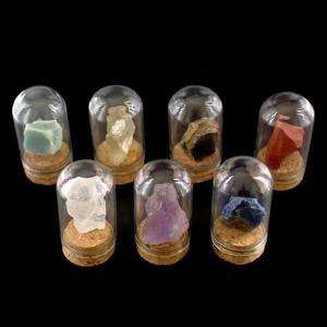 Diy Mineralen En Rotsen Natuurlijke Kristal Wens Vaas Kwarts Edelsteen Drift Fles Ruwe Steen Kristal Minerale Specimen Fles - Product Image 5