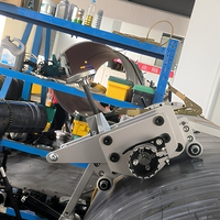 Nouvelle machine à décapage de tuyaux industrielle de grande taille E-Work ERSE1200, électrique, sans balais, automatique, pour tuyaux PE/PVC/PPR, 400-1200 mm