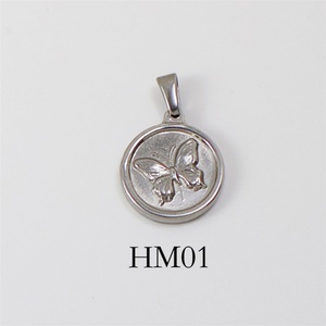 Dijes Vintage para Hacer Joyas, Joyería Personalizada DIY, Colgante de Acero Inoxidable con Forma de Sol, Ángeles y Corazón, Geométrico, Moderno - Product Image 6