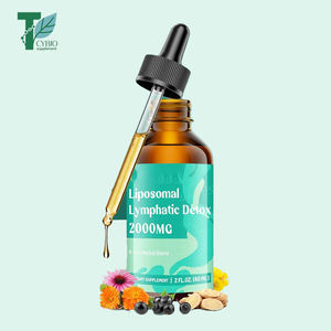OEM Label pribadi suplemen tetes limfatik dengan Echinacea, akar Dandelion, Elderberry & Calendula - Product Image 1
