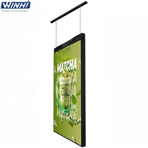 Pantalla LCD ultradelgada de 43/55/65" con 3000 nits de alto brillo para escaparates, señalización digital de doble cara. - Product Image 5