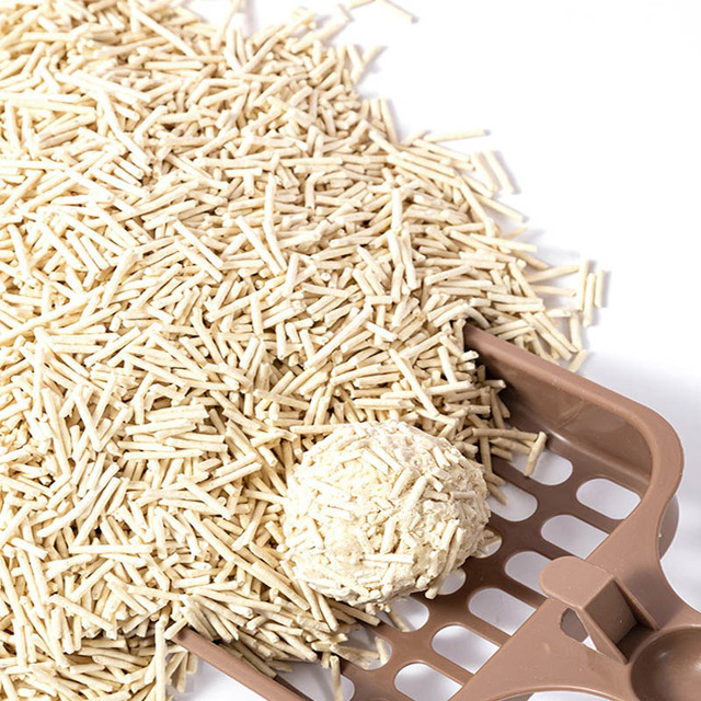 OEM/ODM 6L Eco-Friendly Flushable Kitty Litter Food Grade Plant Tofu Residue Cat Litter with Lavender Fragrance Customizable